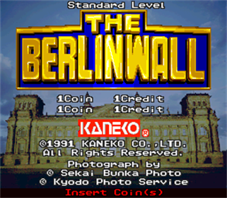 The Berlin Wall - Screenshot - Game Title Image