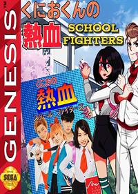 Kunio No Nekketsu: School Fighters - Fanart - Box - Front Image