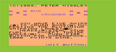 Bug Crusher - Screenshot - Game Title Image