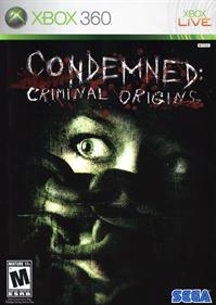 Condemned: Criminal Origins - Box - Front Image