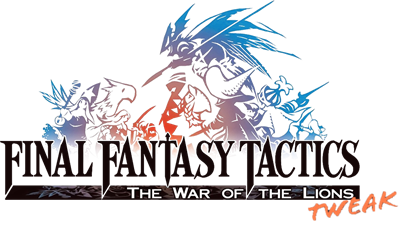 Final Fantasy Tactics: The War of the Lions Tweak - Clear Logo Image