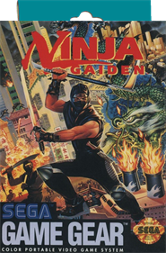 Ninja Gaiden - Fanart - Box - Front
