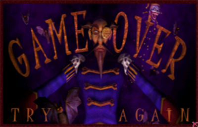 CarnEvil - Screenshot - Game Over Image