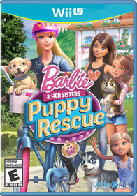 Barbie & Her Sisters: Puppy Rescue - Box - Front - Reconstructed
