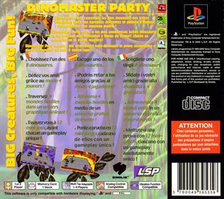 Dinomaster Party - Box - Back Image
