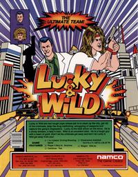 Lucky & Wild - Advertisement Flyer - Front