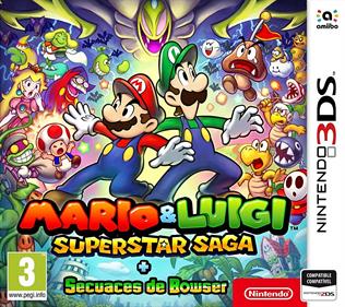 Mario & Luigi: Superstar Saga + Bowser's Minions - Box - Front Image