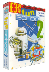 Fun School 2: For the Over 8's - Box - 3D Image