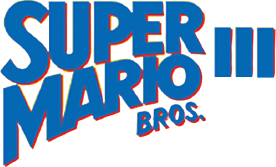 Super Mario Bros III - Clear Logo Image