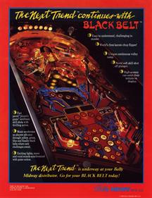 Black Belt - Advertisement Flyer - Back Image