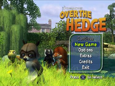 Over the Hedge - Screenshot - Game Select Image