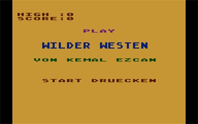 Wilder Westen - Screenshot - Game Title Image
