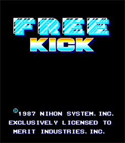 Free Kick - Screenshot - Game Title Image