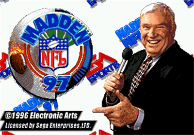 Madden NFL 97 - Screenshot - Game Title Image