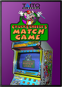 Chuck E. Cheese's Match Game - Box - Front Image