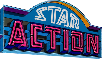 Star Action - Clear Logo Image