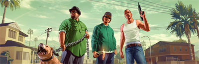 Grand Theft Auto: San Andreas - Arcade - Marquee Image