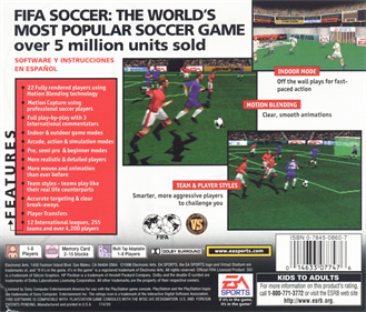 FIFA Soccer 97 - Box - Back Image