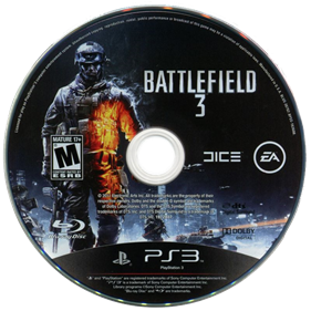 Battlefield 3 - Disc Image