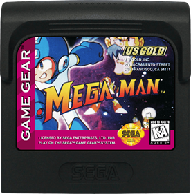 Mega Man - Cart - Front Image