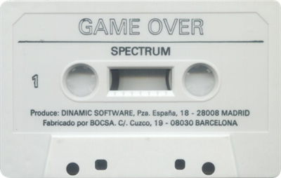 Game Over - Cart - Front Image