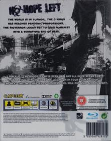 Resident Evil 6 - Box - Back Image