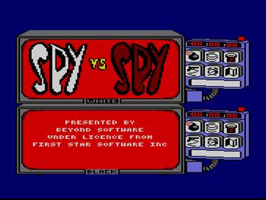 Spy vs Spy - Screenshot - Game Title Image