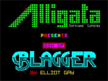 Son of Blagger - Screenshot - Game Title Image