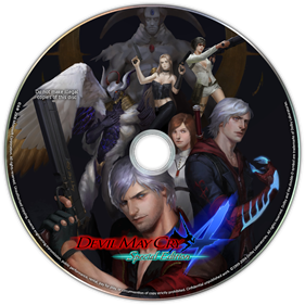 Devil May Cry 4: Special Edition - Fanart - Disc Image