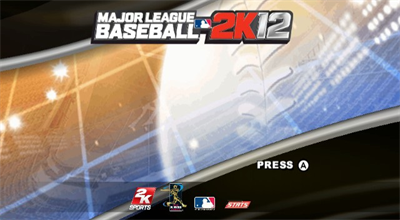 Major League Baseball 2K12 - Screenshot - Game Title Image