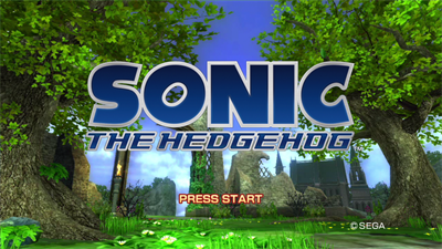 Sonic the Hedgehog (2006) - Screenshot - Game Title Image