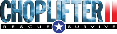 Choplifter II: Rescue Survive - Clear Logo Image