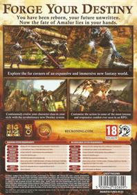 Kingdoms of Amalur: Reckoning - Box - Back Image