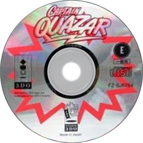 Captain Quazar - Disc Image