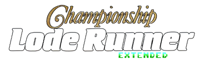 Extended Championship Lode Runner - Clear Logo Image