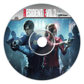 Resident Evil 2 - Fanart - Disc Image