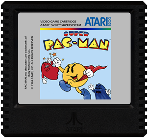 Super Pac-Man - Cart - Front Image