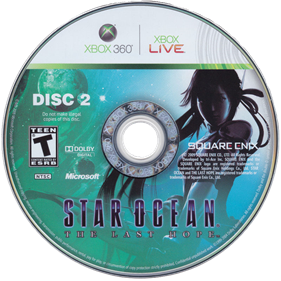 Star Ocean: The Last Hope - Disc Image