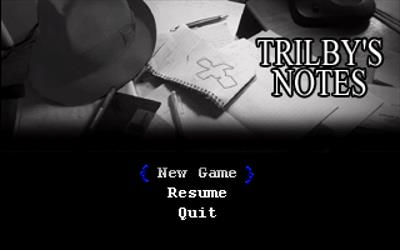 Trilby's Notes - Screenshot - Game Title Image