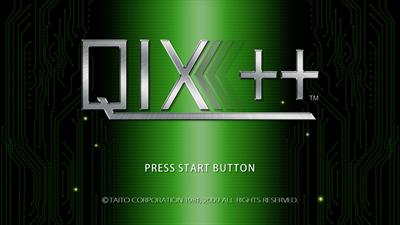 Qix++ - Screenshot - Game Title Image