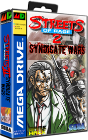 Streets of Rage 2: Syndicate Wars - Box - 3D Image