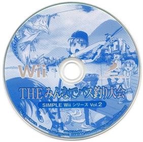 Simple Wii Series Vol. 2: The Minna de Bass Tsuri Taikai - Disc Image