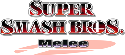 Super Smash Bros. Melee - Clear Logo Image