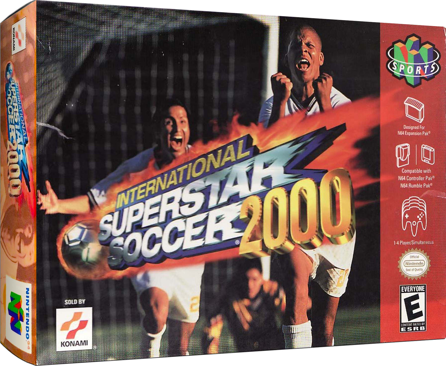 International Superstar Soccer 2000 ISS - Nintendo 64 Videogame - Editorial  use only Stock Photo - Alamy