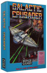 Galactic Crusader - Box - 3D Image
