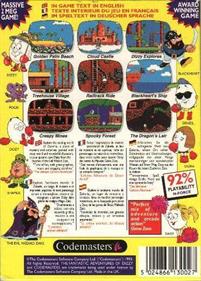 The Fantastic Adventures of Dizzy - Box - Back Image