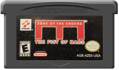 Zone of the Enders: The Fist of Mars - Cart - Front Image