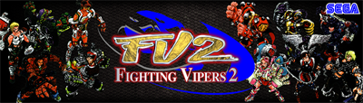 Fighting Vipers 2 - Arcade - Marquee Image