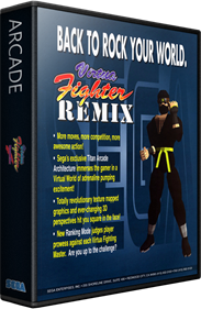 Virtua Fighter Remix - Box - 3D Image