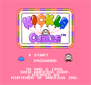 Kickle Cubicle - Screenshot - Game Title Image